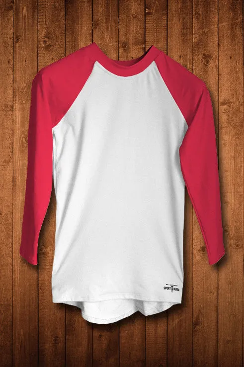 HUGGA LS COMPRESSION TOP - BRITISH RED