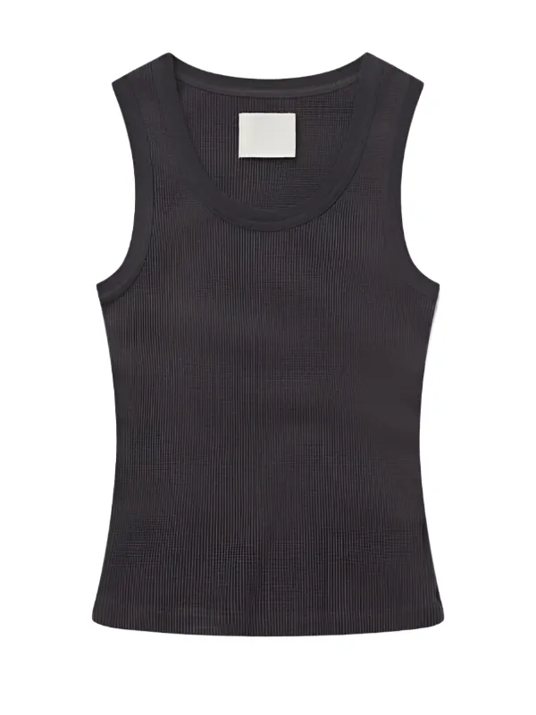 Inez Tank in Charcoal