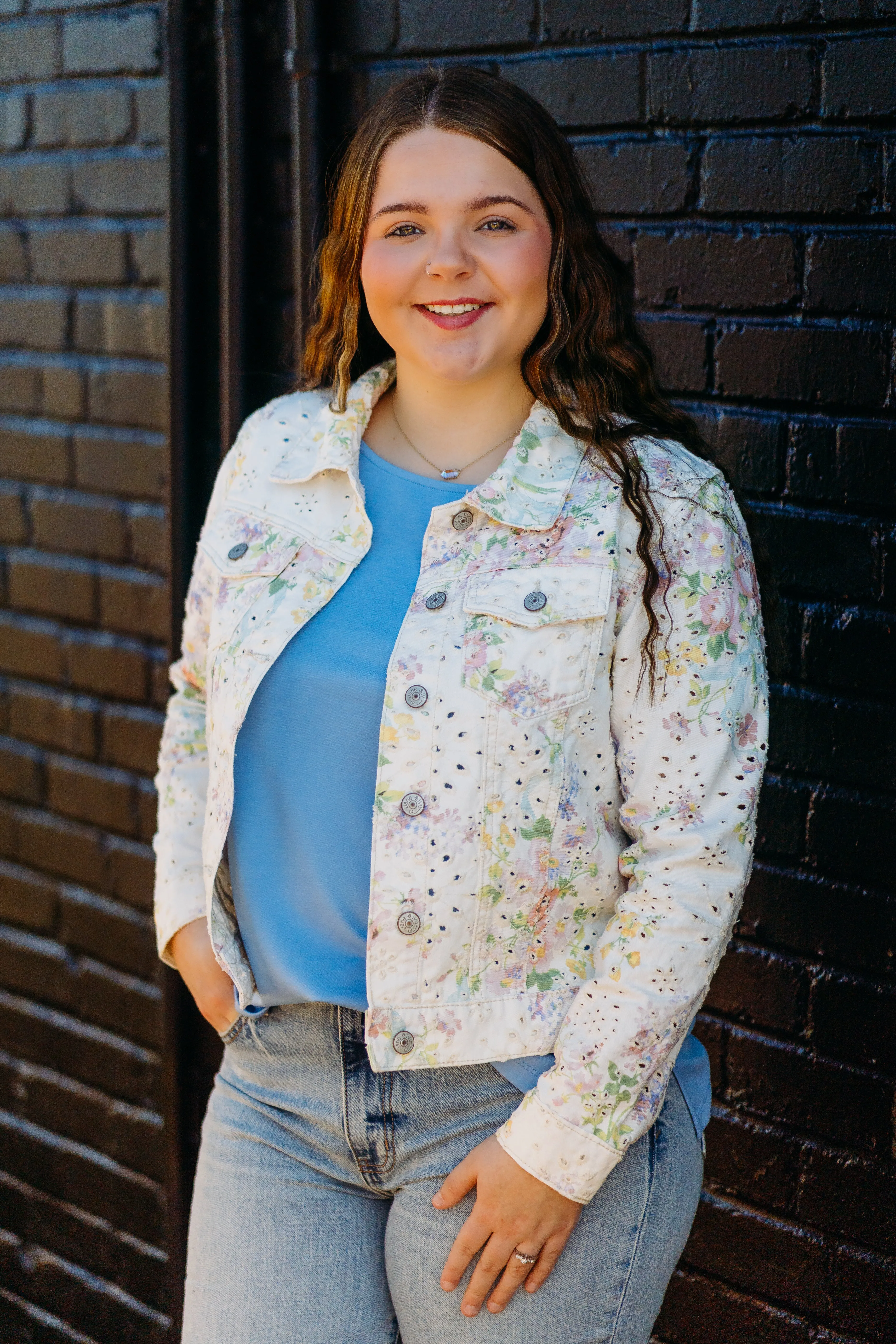Ivy Jane: Jacket in Ivory 140069
