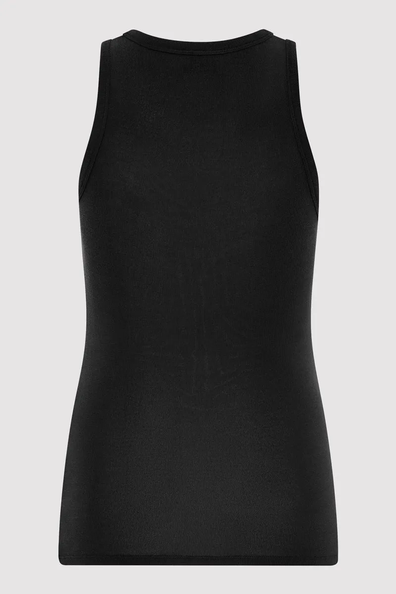 Jersey Tank in Black
