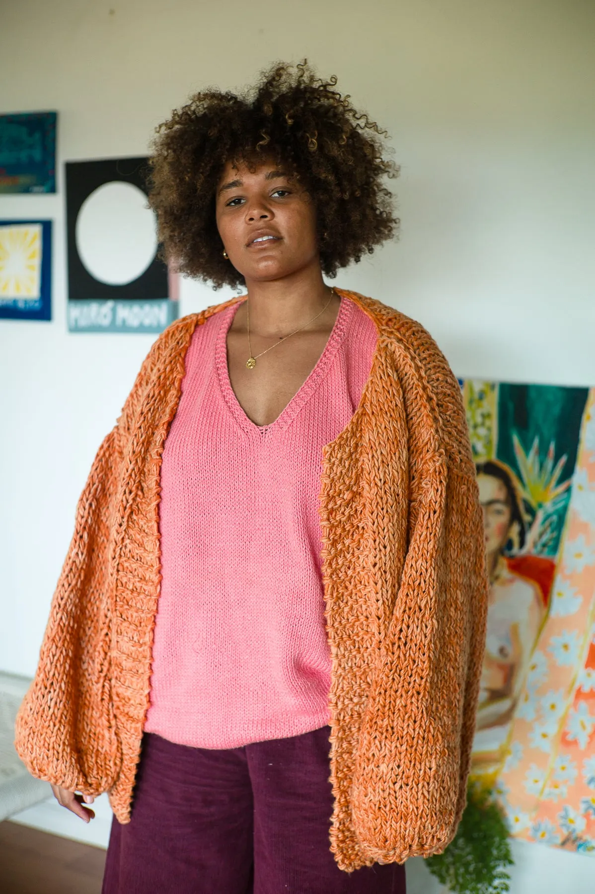 Kaia Knitted Vest - Candy