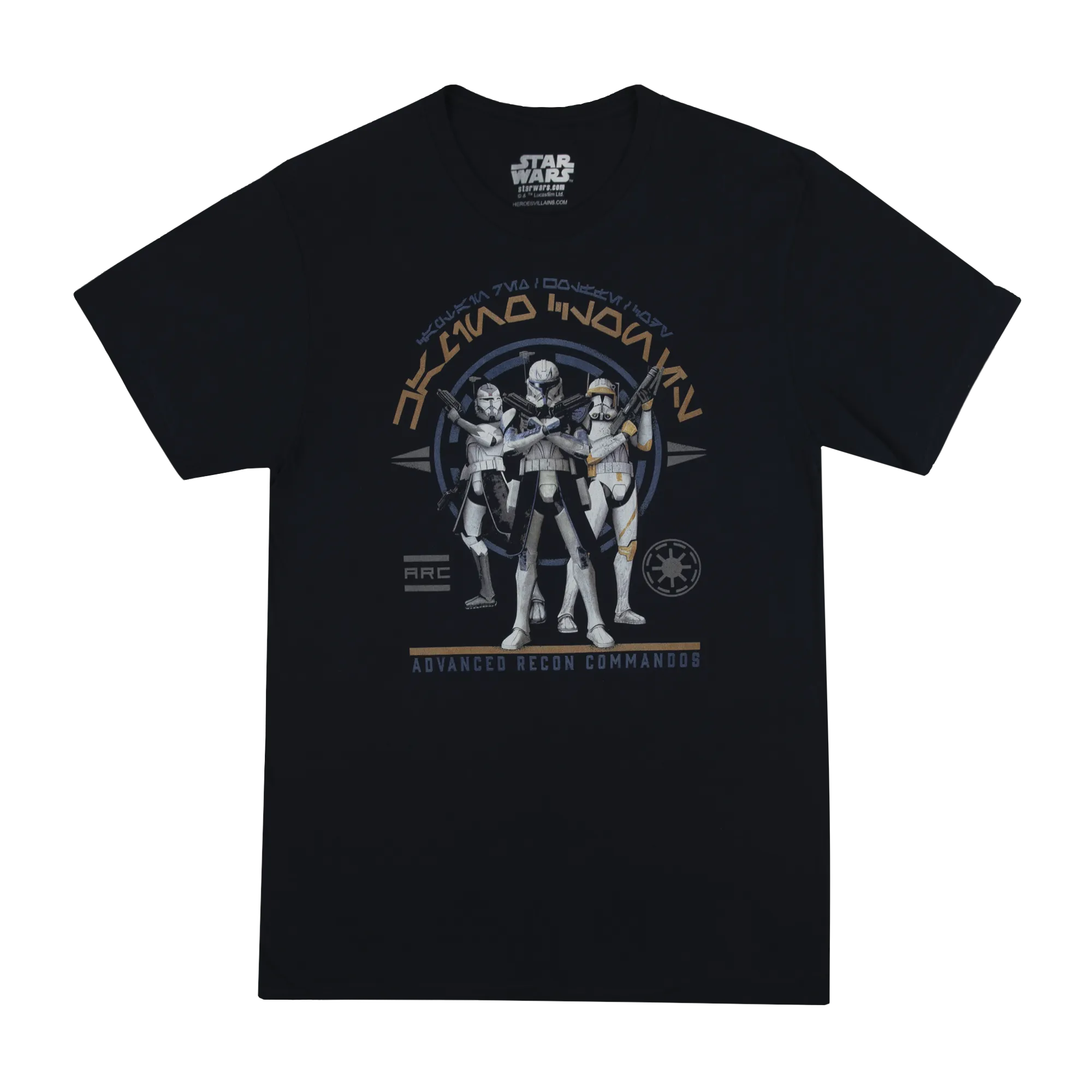 Kamino Clones ARC Commandos Navy Tee