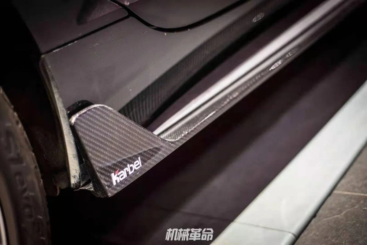 Karbel Carbon Side Skirts For Audi RS5 & S5 & A5 B9 2017-2019 Pre-preg Carbon Fiber