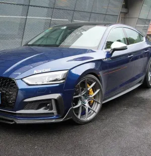 Karbel Carbon Side Skirts For Audi RS5 & S5 & A5 B9 2017-2019 Pre-preg Carbon Fiber