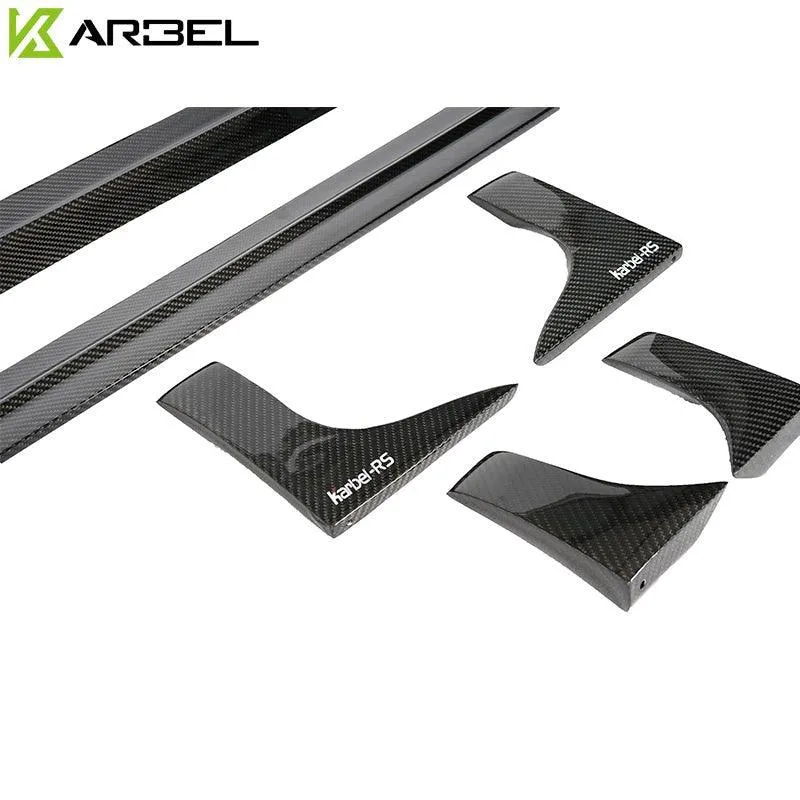 Karbel Side Skirts for Audi RS5 B9 2017-2019 Pre-preg Carbon Fiber