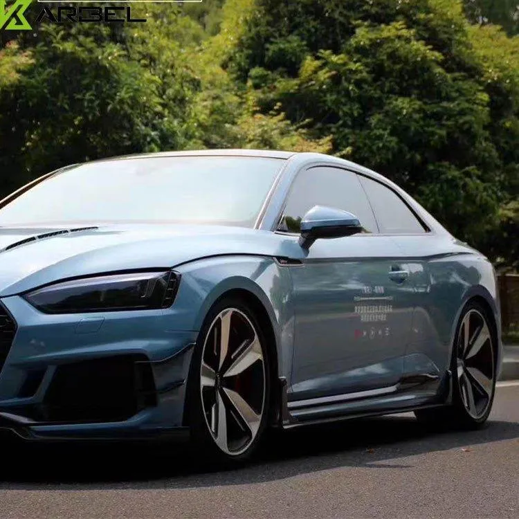 Karbel Side Skirts for Audi RS5 B9 2017-2019 Pre-preg Carbon Fiber