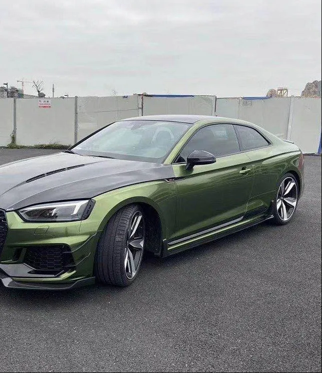 Karbel Side Skirts for Audi RS5 B9 2017-2019 Pre-preg Carbon Fiber