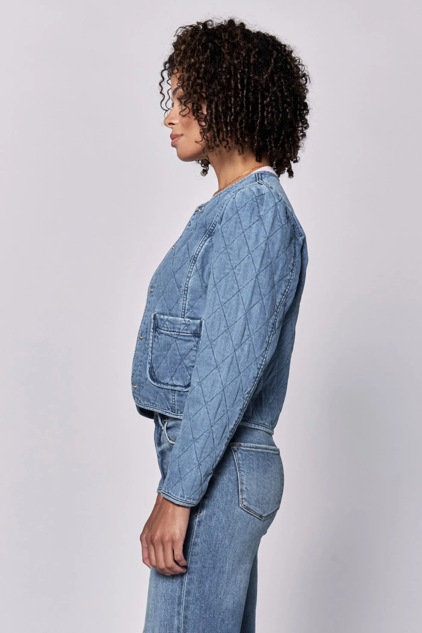 Kit Moon Star Quilted Jacket