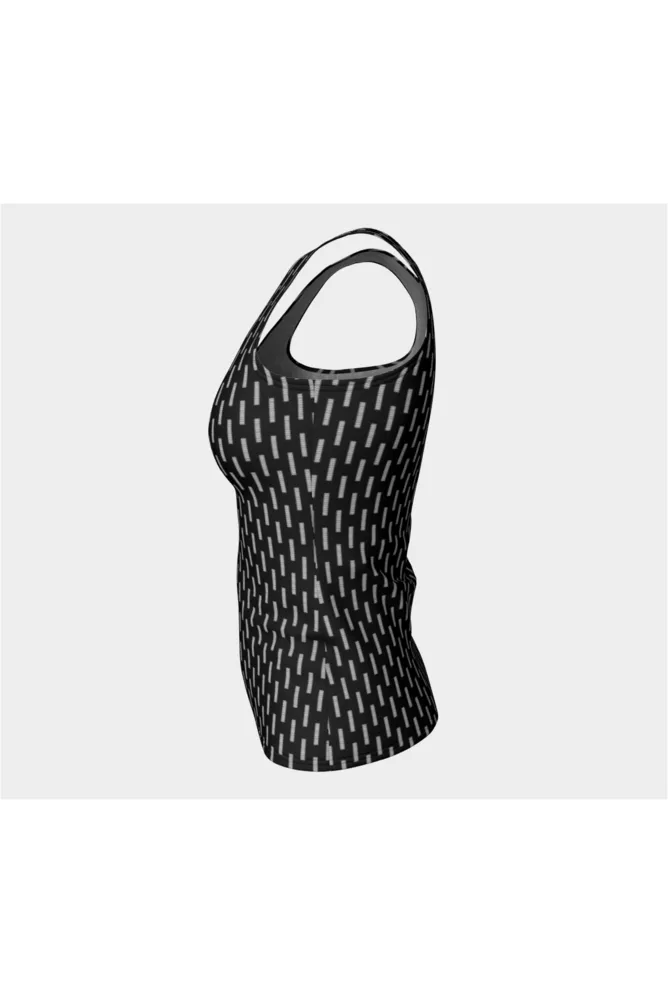 Linear Fitted Tank Top