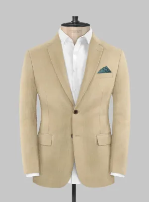 Marco Stretch Tan Wool Jacket