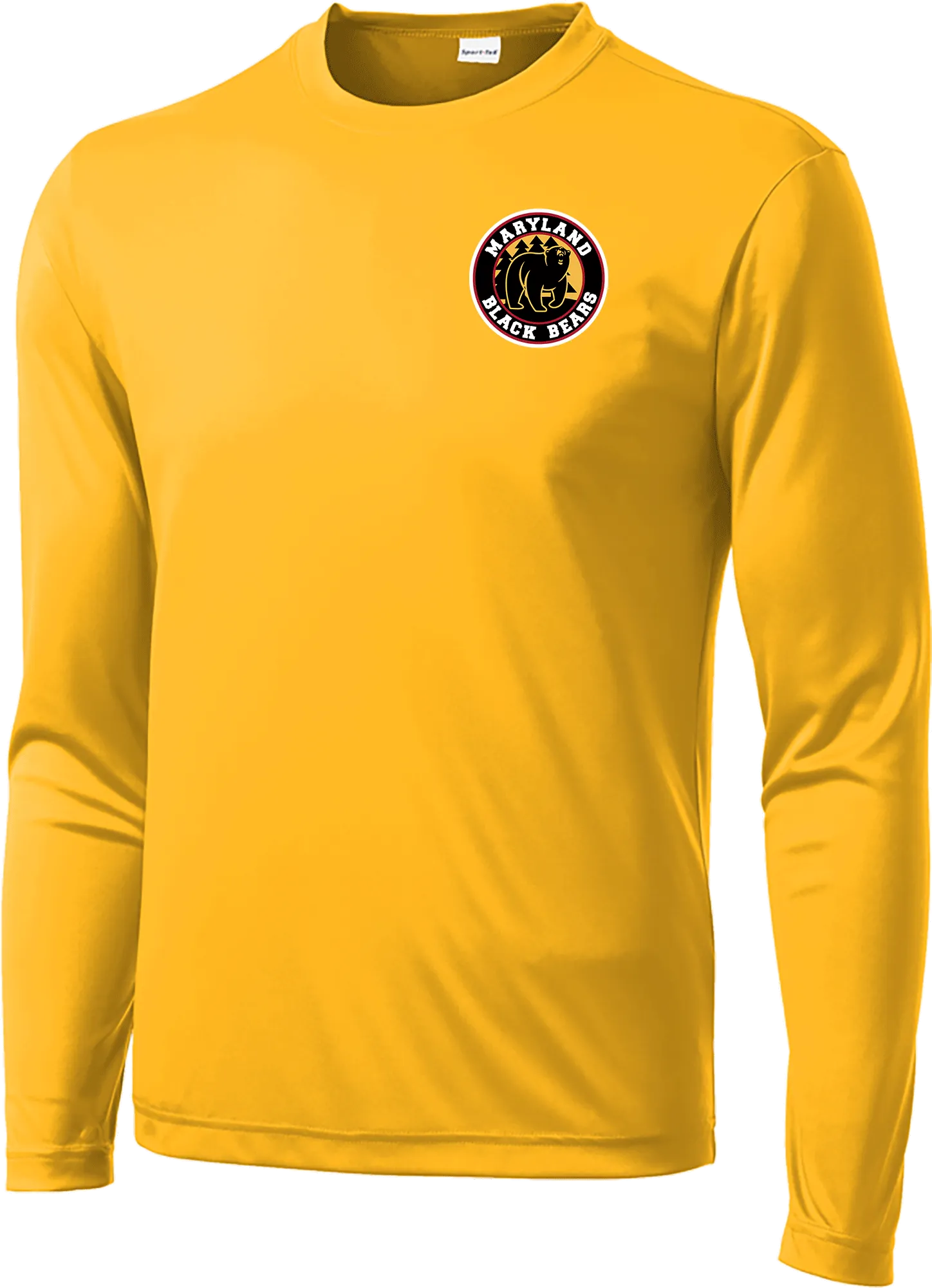 Maryland Black Bears Long Sleeve PosiCharge Competitor Tee