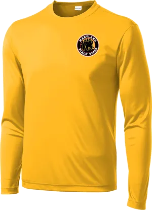 Maryland Black Bears Long Sleeve PosiCharge Competitor Tee