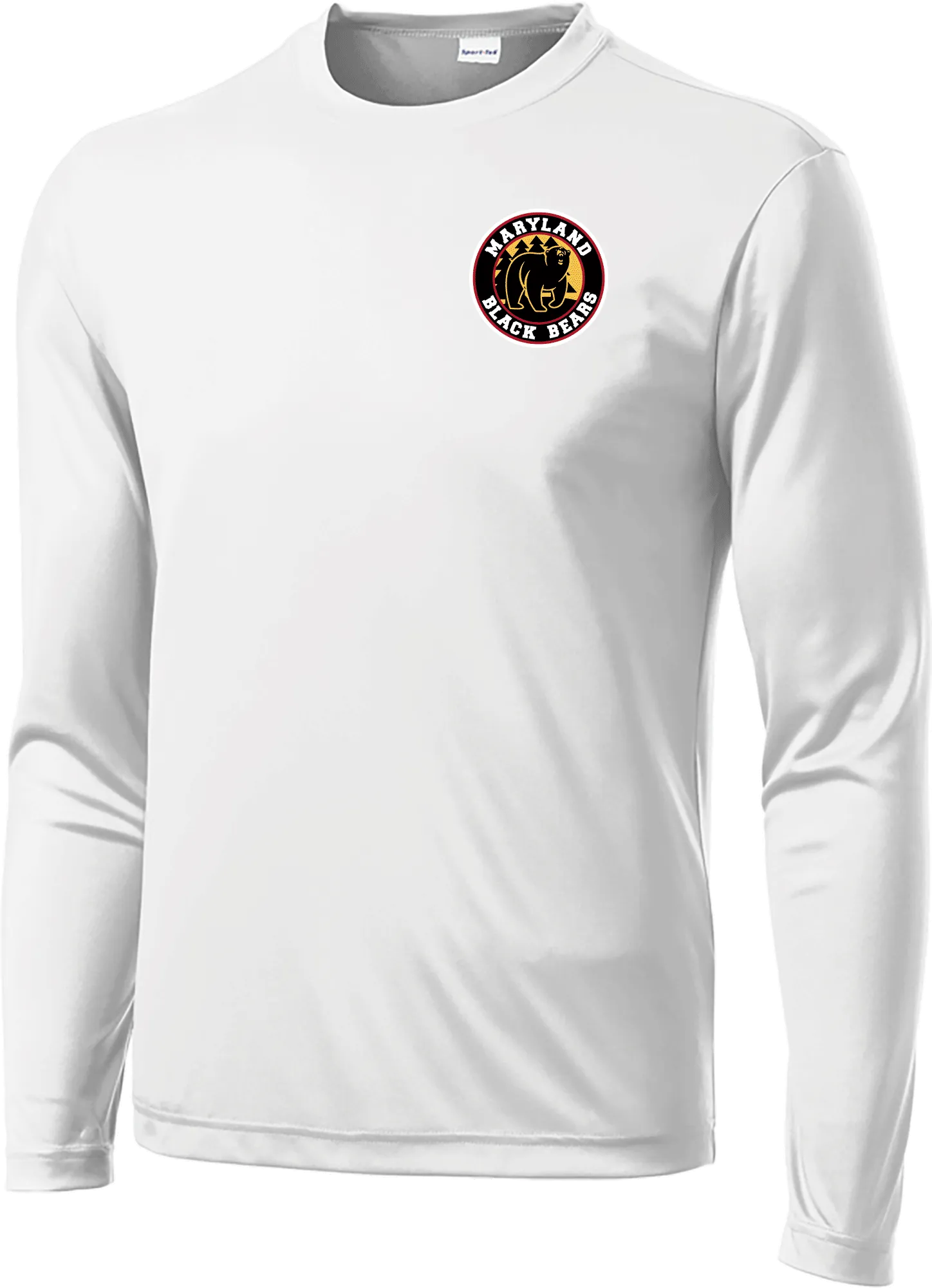 Maryland Black Bears Long Sleeve PosiCharge Competitor Tee