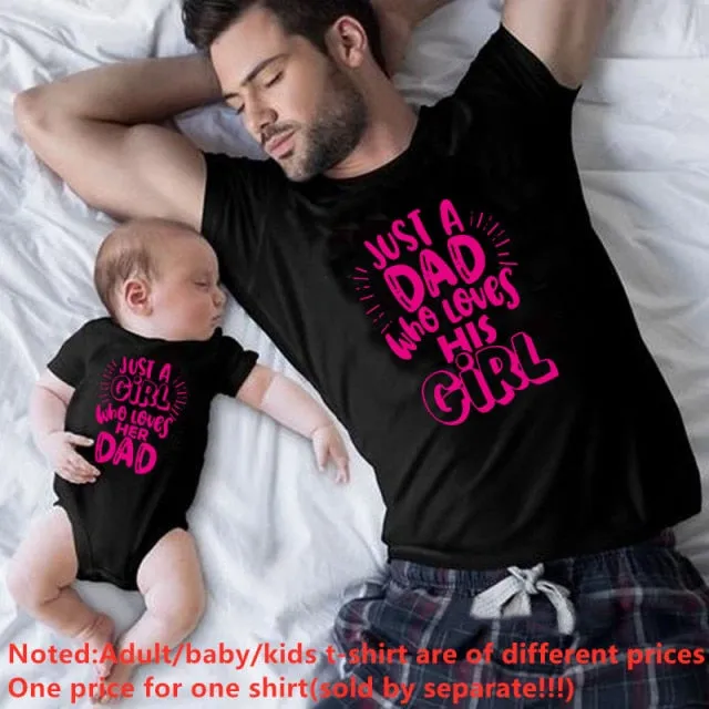 Matching Daddy/Daughter Tees