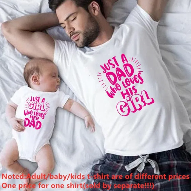 Matching Daddy/Daughter Tees