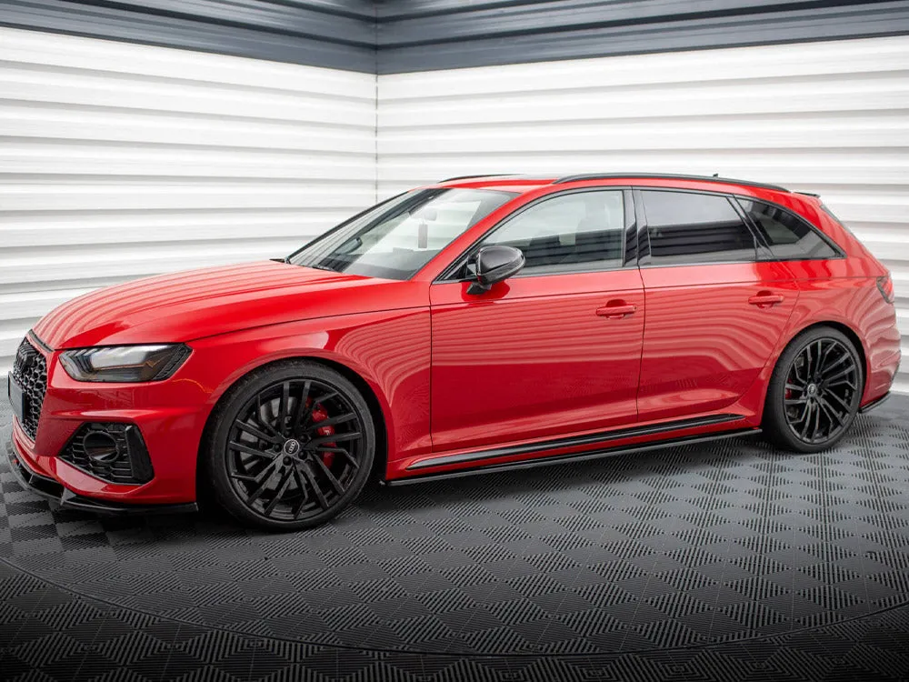 Maxton Design - SIDE SKIRTS DIFFUSERS AUDI RS4 B9