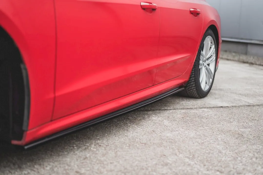 Maxton Design - SIDE SKIRTS DIFFUSERS AUDI S7 C8/ A7 S-LINE C8 SPORTBACK