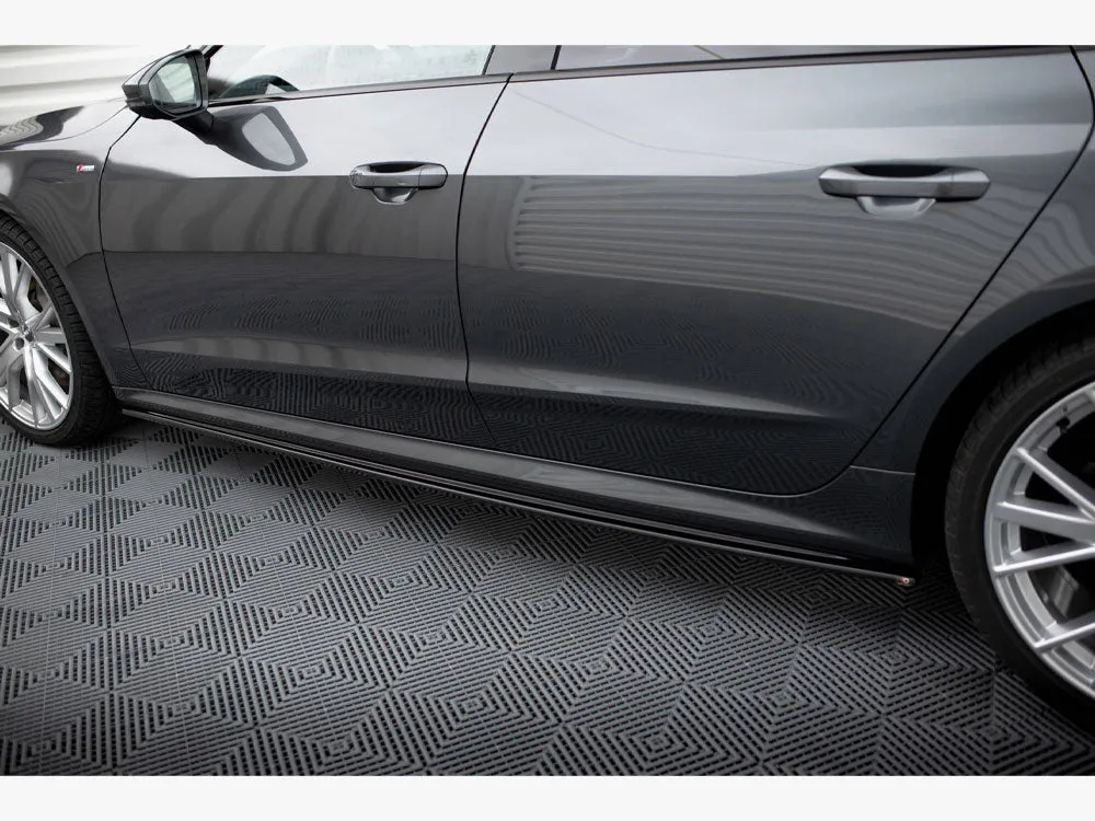 Maxton Design - SIDE SKIRTS DIFFUSERS AUDI S7 C8/ A7 S-LINE C8 SPORTBACK