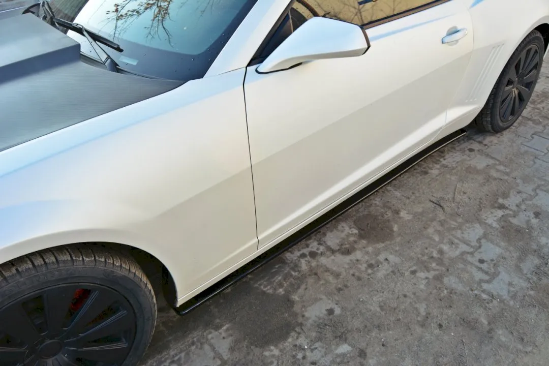 Maxton Design - SIDE SKIRTS DIFFUSERS CHEVROLET CAMARO V SS - US VERSION (PREFACE) (2009-13)