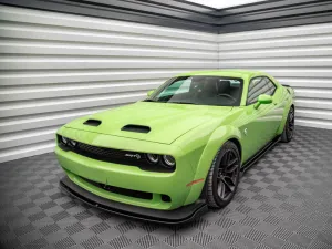 Maxton Design - SIDE SKIRTS DIFFUSERS DODGE CHALLENGER SRT HELLCAT WIDEBODY MK3