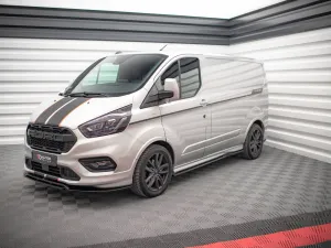Maxton Design - SIDE SKIRTS DIFFUSERS FORD TRANSIT CUSTOM ST-LINE MK1 FACELIFT