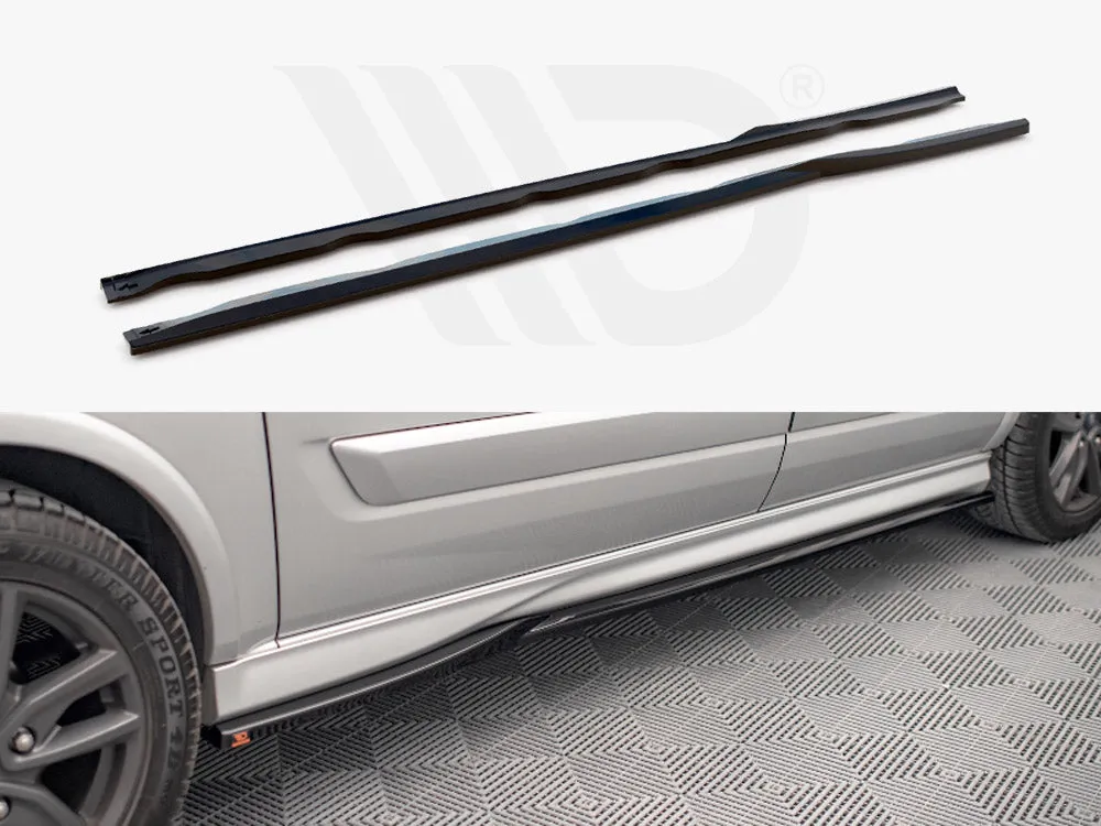 Maxton Design - SIDE SKIRTS DIFFUSERS FORD TRANSIT CUSTOM ST-LINE MK1 FACELIFT
