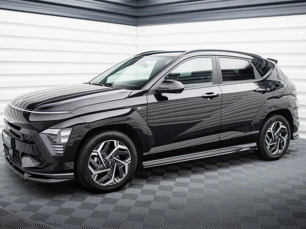 Maxton Design - SIDE SKIRTS DIFFUSERS HYUNDAI KONA N-LINE MK2