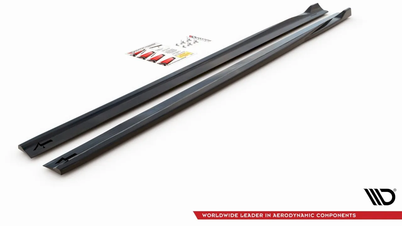 Maxton Design - SIDE SKIRTS DIFFUSERS MERCEDES-AMG A45 S W177 (2019-)