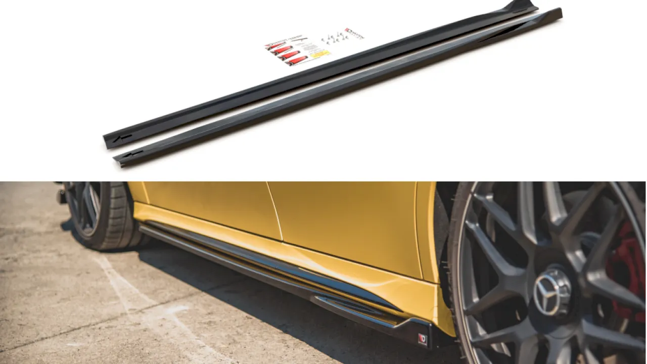 Maxton Design - SIDE SKIRTS DIFFUSERS MERCEDES-AMG A45 S W177 (2019-)