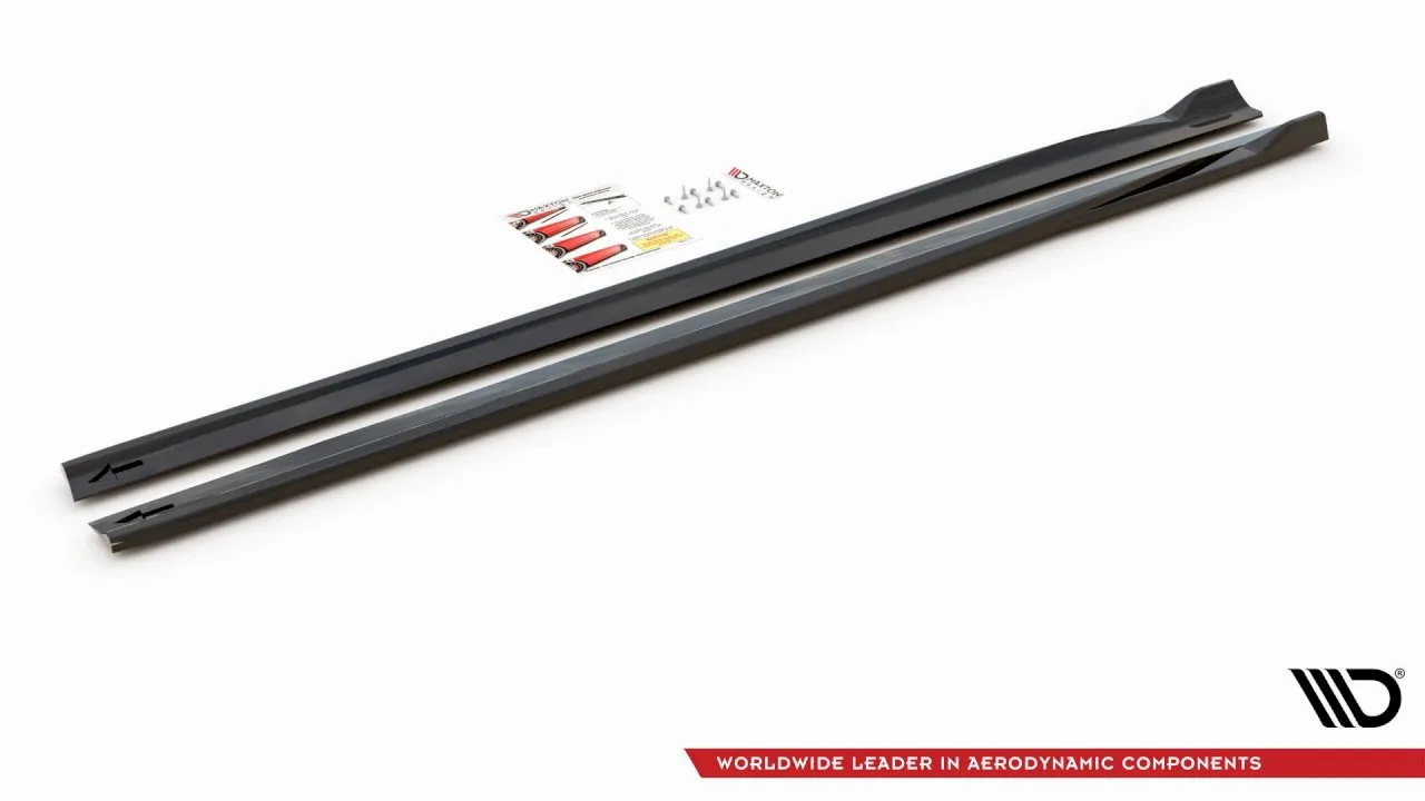 Maxton Design - SIDE SKIRTS DIFFUSERS MERCEDES-AMG A45 S W177 (2019-)