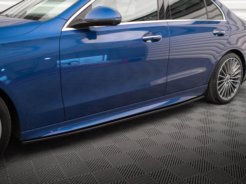 Maxton Design - SIDE SKIRTS DIFFUSERS MERCEDES C AMG-LINE W206  / 43 AMG W206