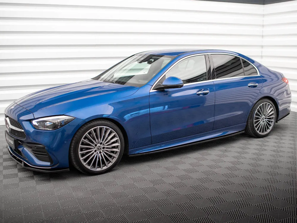 Maxton Design - SIDE SKIRTS DIFFUSERS MERCEDES C AMG-LINE W206  / 43 AMG W206