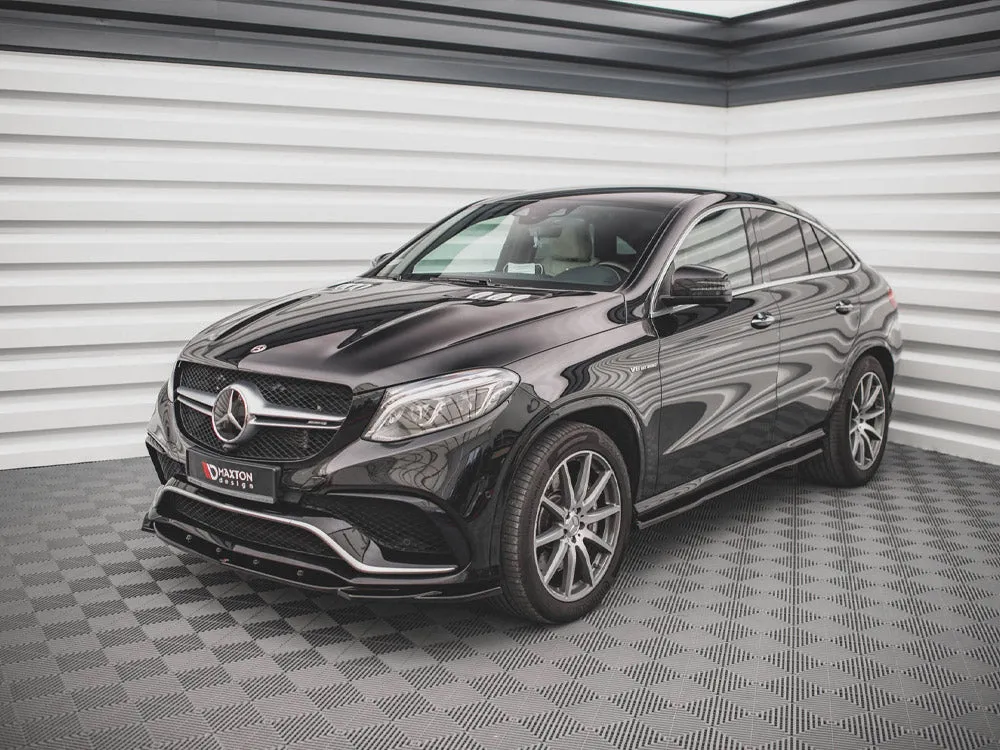 Maxton Design - SIDE SKIRTS DIFFUSERS MERCEDES GLE COUPE 63AMG C292 (2015-2019)