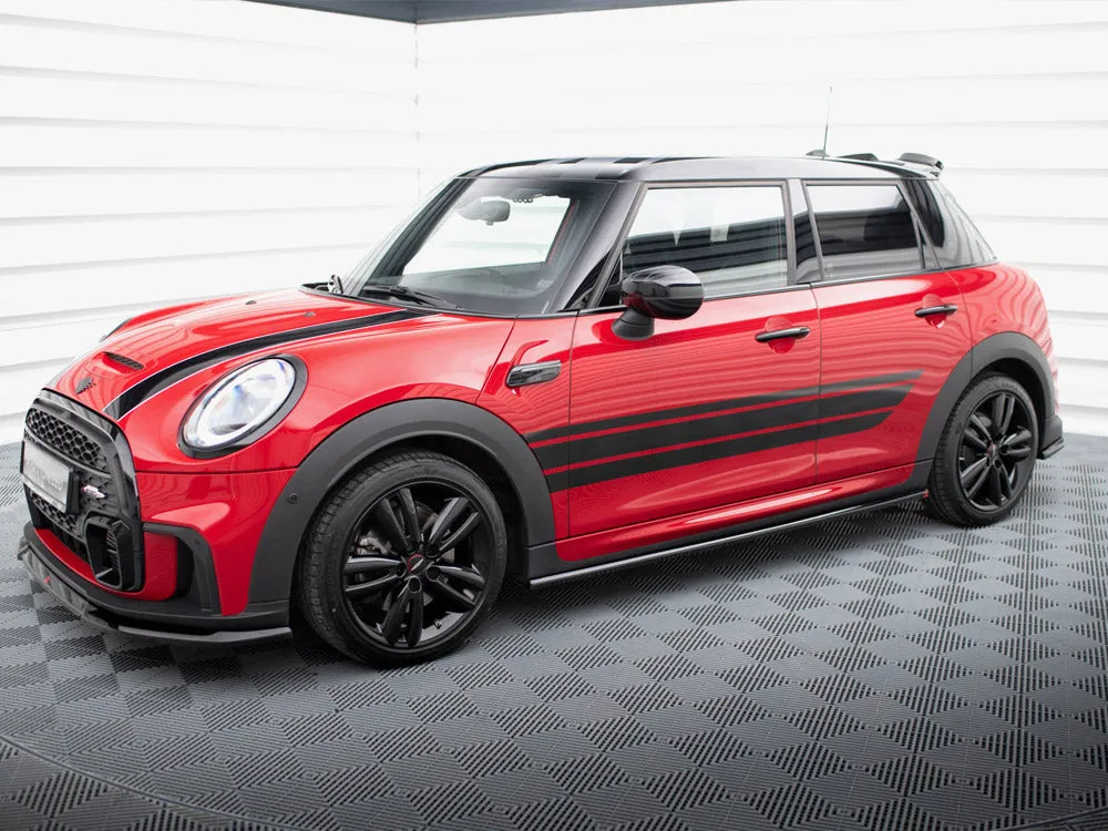 Maxton Design - SIDE SKIRTS DIFFUSERS MINI COOPER S JOHN COOPER WORKS F55 FACELIFT