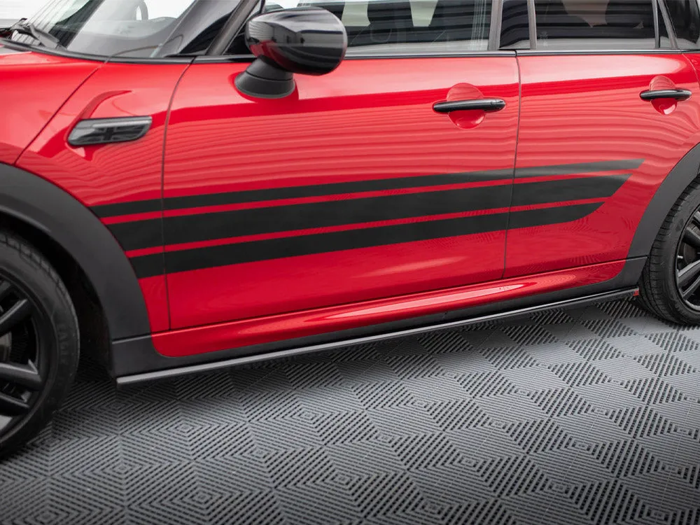 Maxton Design - SIDE SKIRTS DIFFUSERS MINI COOPER S JOHN COOPER WORKS F55 FACELIFT