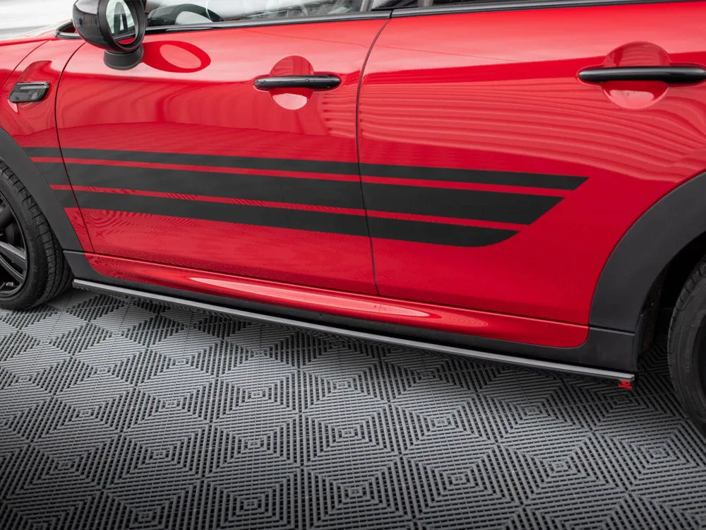Maxton Design - SIDE SKIRTS DIFFUSERS MINI COOPER S JOHN COOPER WORKS F55 FACELIFT