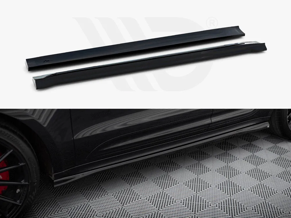 Maxton Design - Side Skirts Diffusers Porsche Macan T / GTS Mk1 Facelift 2