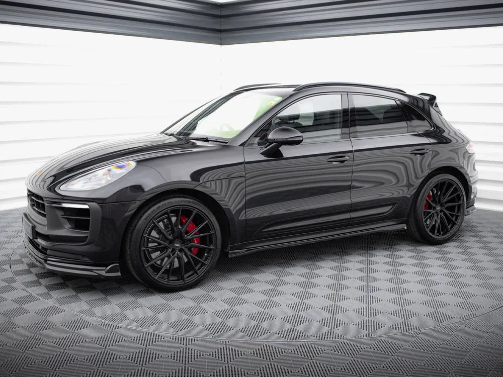 Maxton Design - Side Skirts Diffusers Porsche Macan T / GTS Mk1 Facelift 2