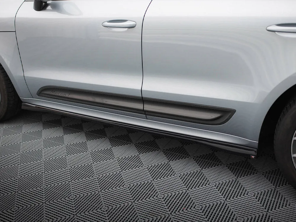 Maxton Design - Side Skirts Diffusers Porsche Macan T / GTS Mk1 Facelift 2