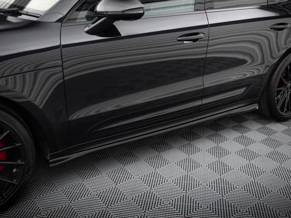 Maxton Design - Side Skirts Diffusers Porsche Macan T / GTS Mk1 Facelift 2
