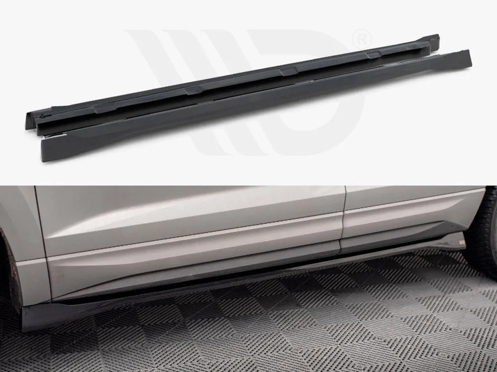 Maxton Design - SIDE SKIRTS DIFFUSERS SKODA KAROQ SPORTLINE MK1