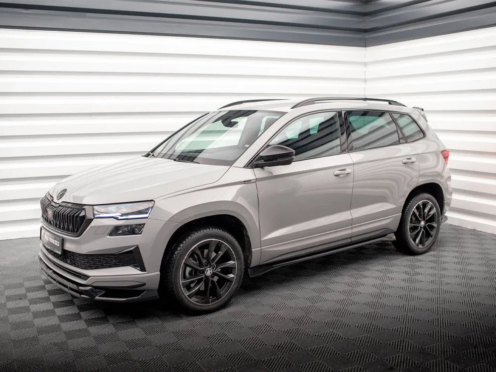 Maxton Design - SIDE SKIRTS DIFFUSERS SKODA KAROQ SPORTLINE MK1