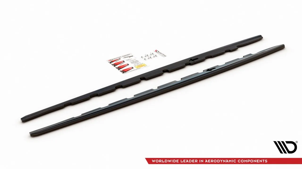 Maxton Design - SIDE SKIRTS DIFFUSERS V.1 BMW 1 F40 M-SPORT / M135I