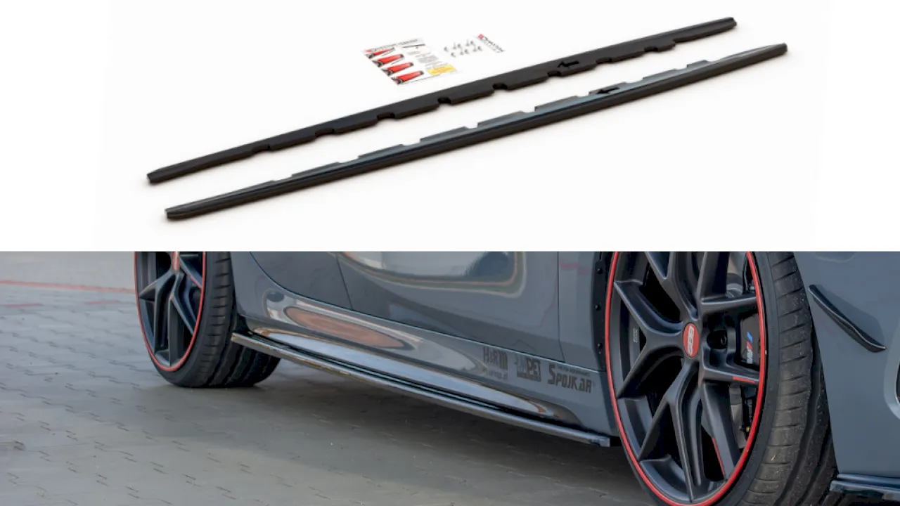 Maxton Design - SIDE SKIRTS DIFFUSERS V.1 BMW 1 F40 M-SPORT / M135I
