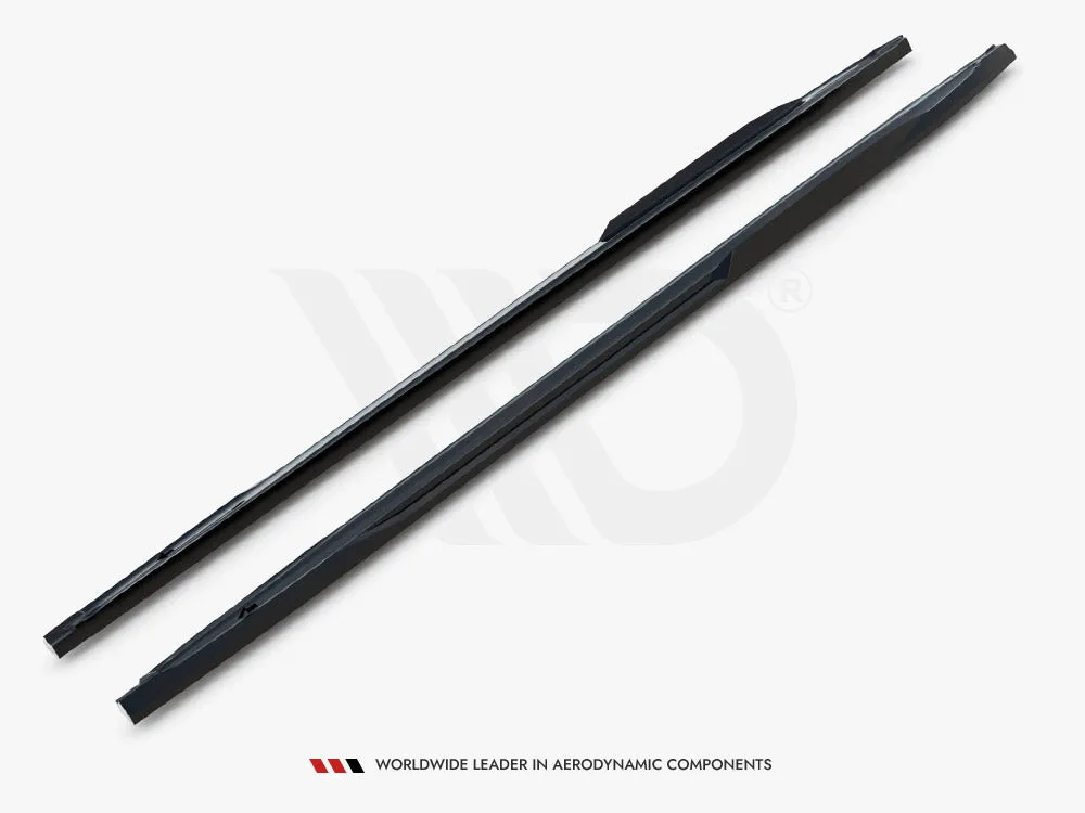 Maxton Design - Side Skirts Diffusers V.2 Audi S3 Sportback / A3 S-Line Sportback 8Y Facelift