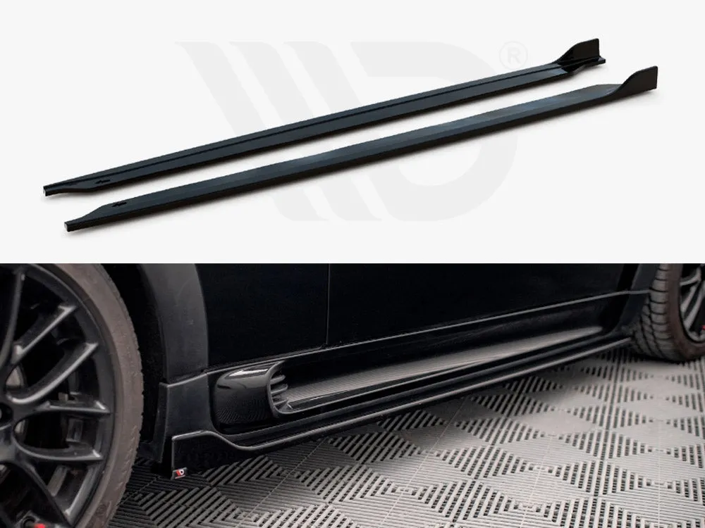 Maxton Design - SIDE SKIRTS DIFFUSERS V.2 MINI COOPER JOHN COOPER WORKS R56
