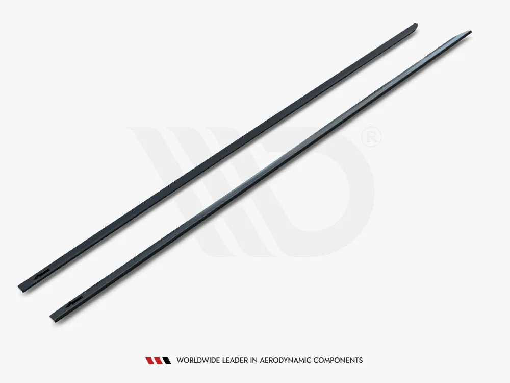 Maxton Design - Side Skirts Diffusers V.2 Volkswagen Golf R / R-Line Mk7 Facelift
