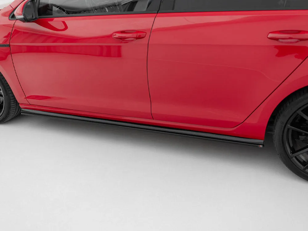 Maxton Design - Side Skirts Diffusers V.2 Volkswagen Golf R / R-Line Mk7 Facelift