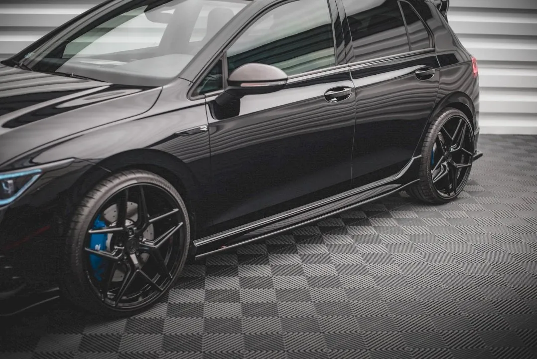 Maxton Design - SIDE SKIRTS DIFFUSERS V.2 VW GOLF R MK8 (2020-)