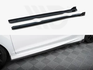 Maxton Design - SIDE SKIRTS DIFFUSERS V.4   FLAPS FORD FIESTA ST / ST-LINE MK7